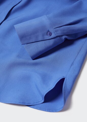MANGO Блуза 'Lima' в синьо