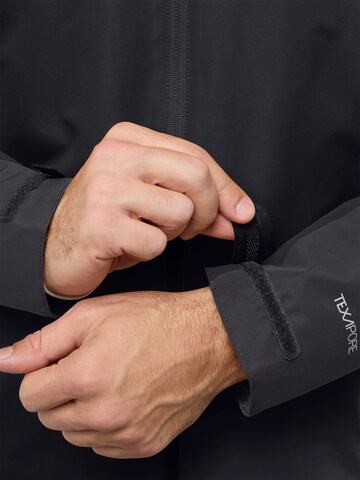 JACK WOLFSKIN Performance Jacket 'Jasper' in Black