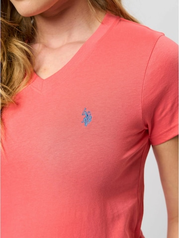 U.S. POLO ASSN. Shirts i rød
