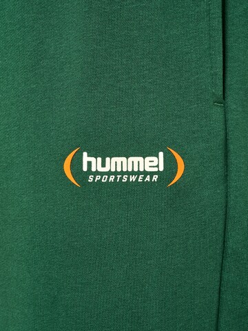 Effilé Pantalon 'FELIX' Hummel en vert