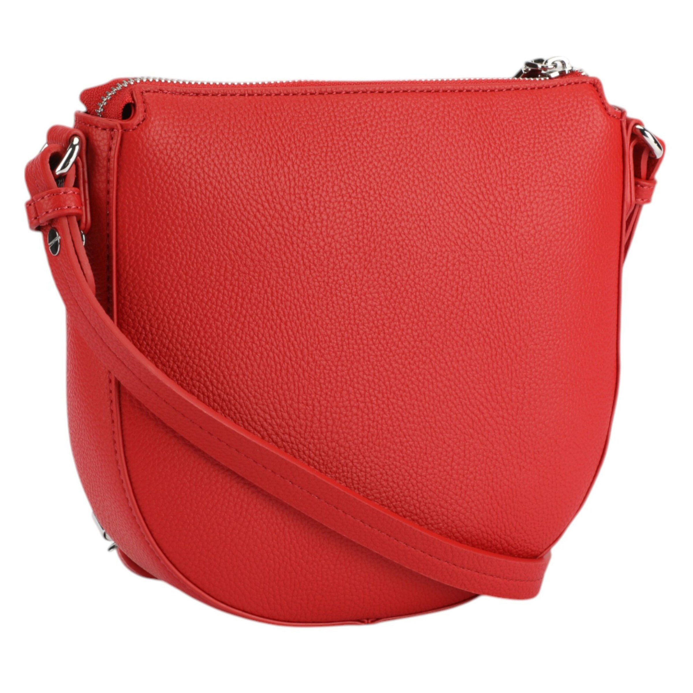 JOOP! Jeans - Mala de ombro 'Lettera 1.0 Stella' em vermelho