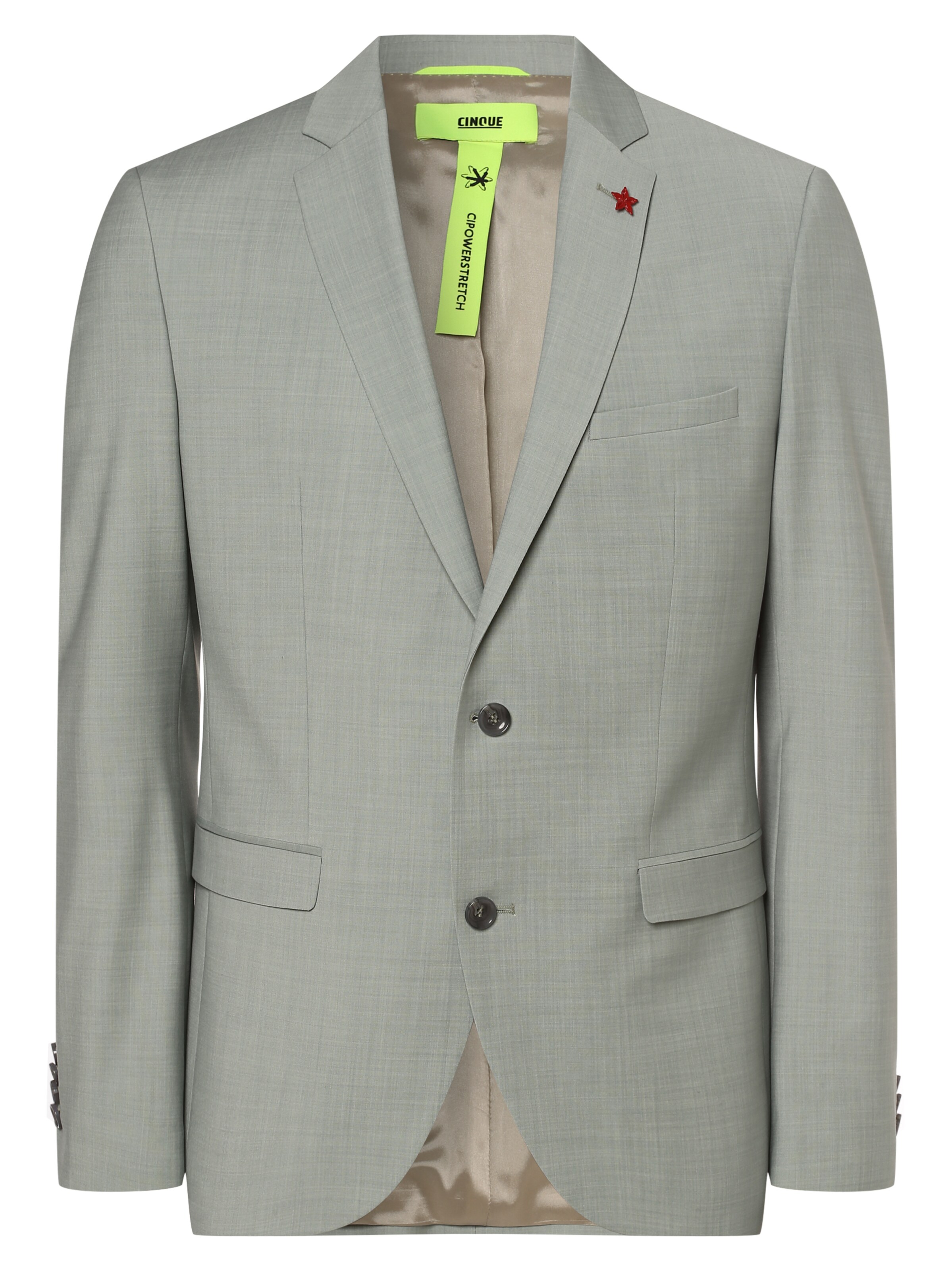 CINQUE Slim fit Business Blazer in Grey: front