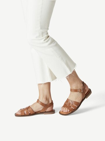 Sandales TAMARIS en marron