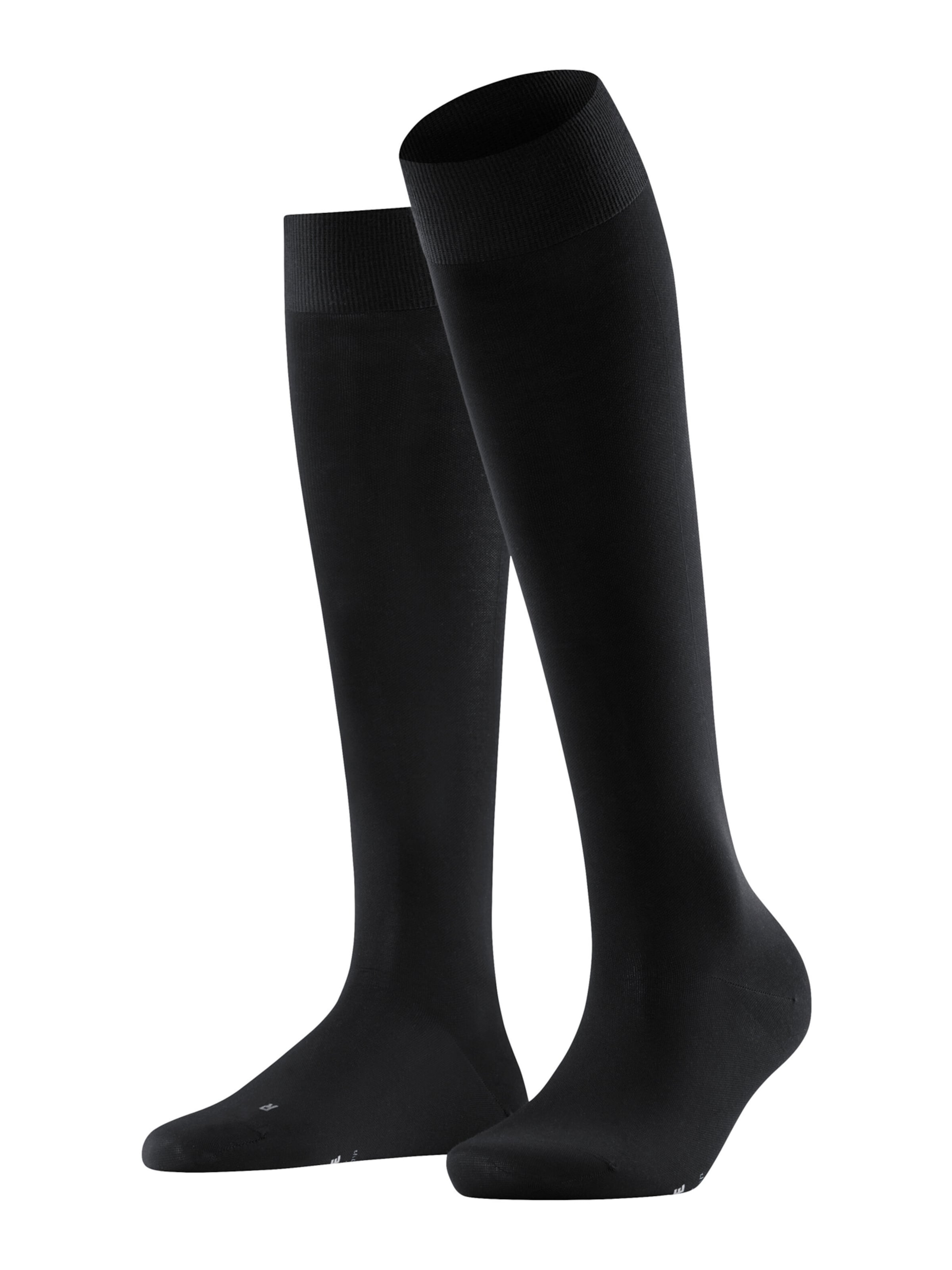 FALKE Socken 'Vitalizer' in Schwarz: Vorderseite