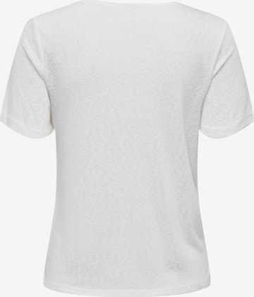T-shirt 'ANJA' ONLY en blanc