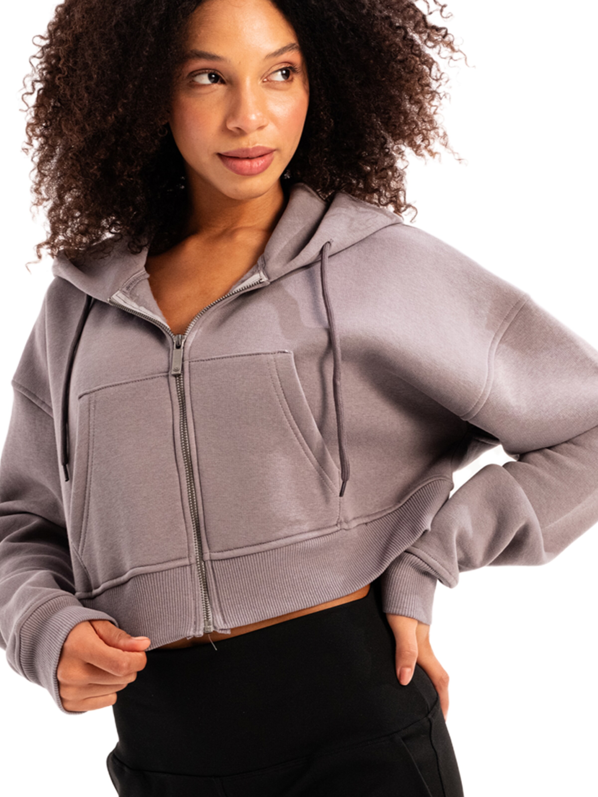 Justever Sweatjacke in Grau
