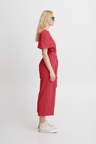 ICHI Jumpsuit 'Gitty' in Rot