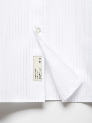 MANGO MAN Regular fit Риза 'Arezzo' в бяло