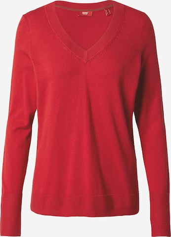 Pull-over ESPRIT en rouge : devant