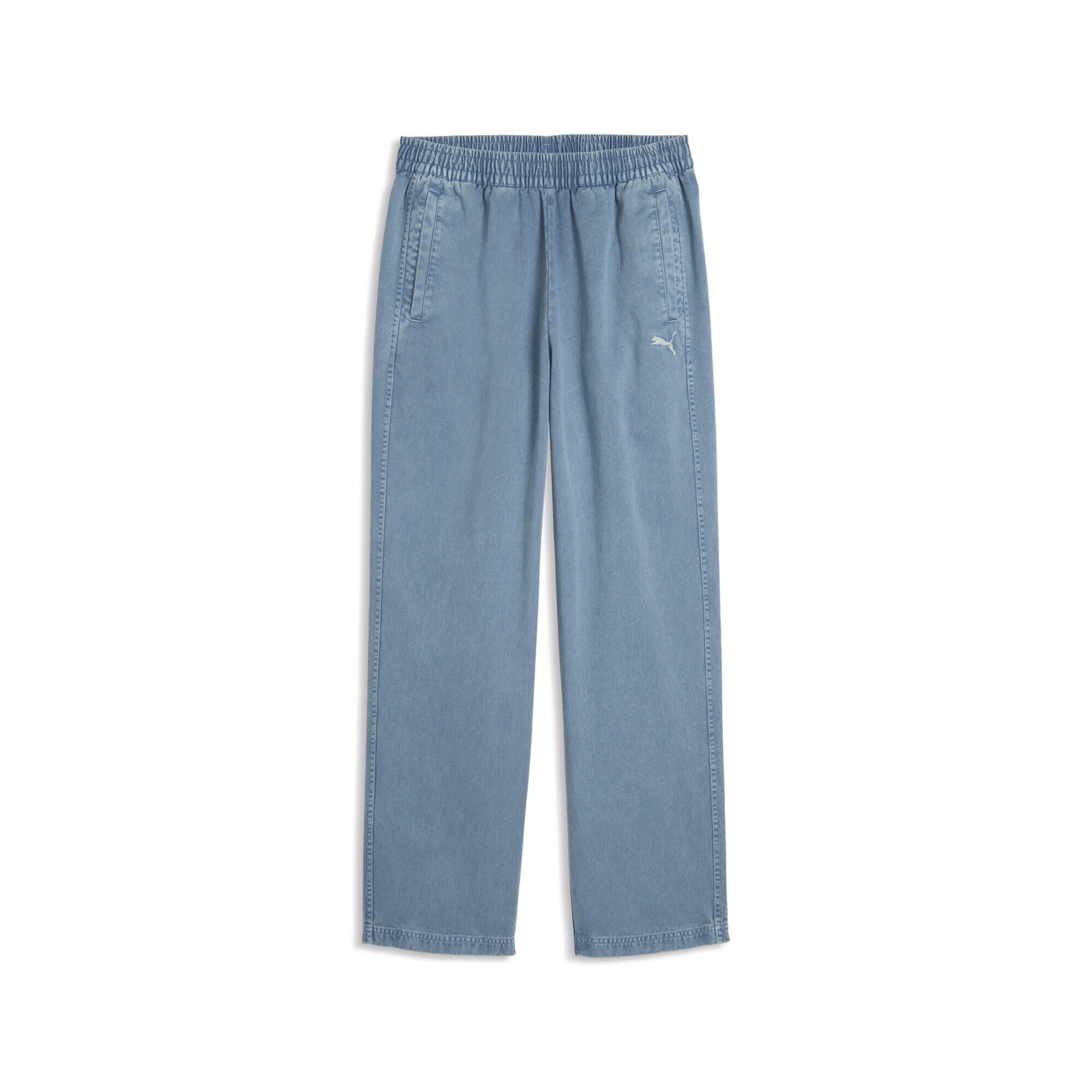 Regular Pantalon de sport PUMA en bleu : devant
