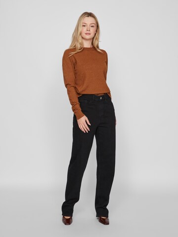 VILA Sweater in Brown