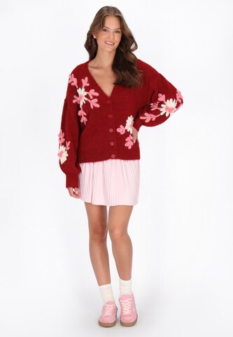 MYMO Oversized vest in Rood