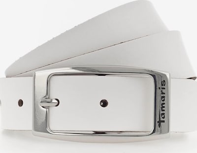 Tamaris Ceinture en 80 en argent / blanc cassé, Vue avec produit