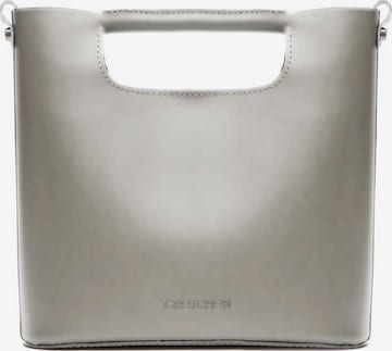 Gretchen Schultertasche 'Crocus Small' in Silber: Vorderseite