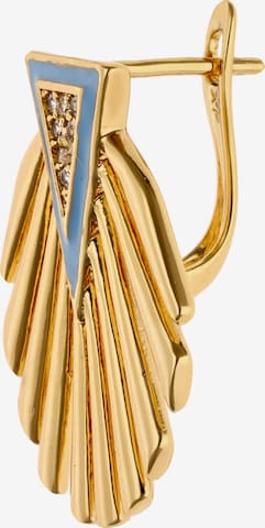 IZIA - Pendientes en oro: frente