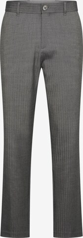 4funkyflavours Regular Pants 'Young Hearts' in Grey: front