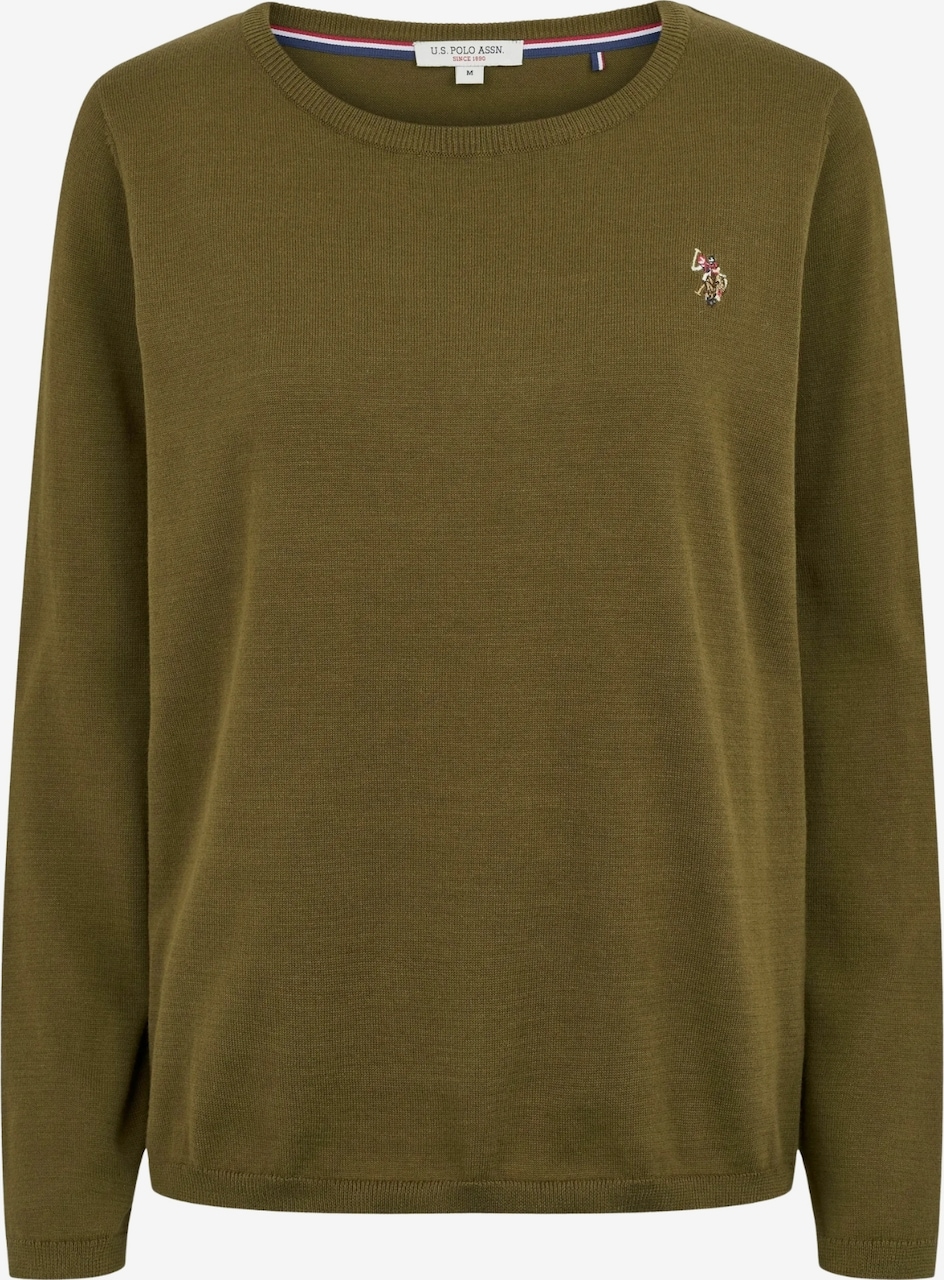 Pulover 'UWMay' de la U.S. POLO ASSN. pe verde: față