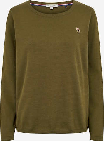 U.S. POLO ASSN. Neulepaita 'May' värissä vihreä: etupuoli