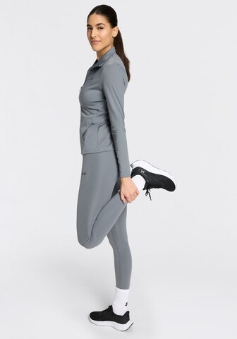 UNDER ARMOUR Athletic Zip-Up Hoodie in Grey