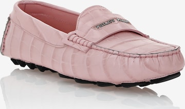 Philipp Plein Mocassins in Roze: voorkant