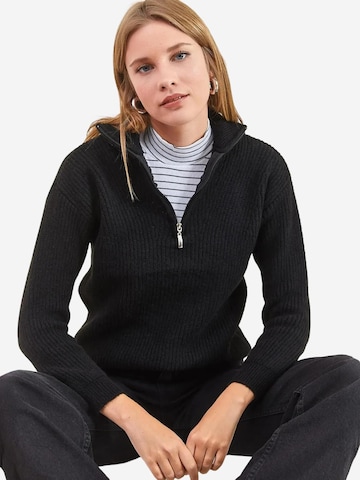 Pull-over 'Pullover' Bianco Lucci en noir