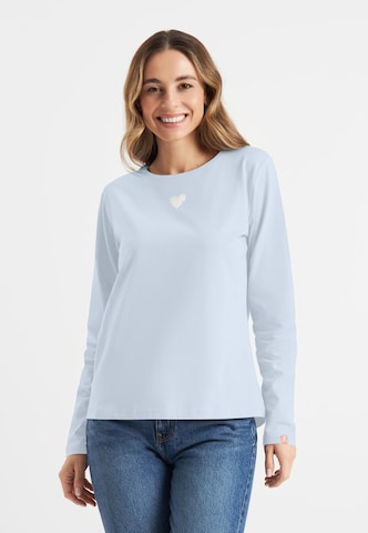Frieda & Freddies NY Shirt in Blue: front