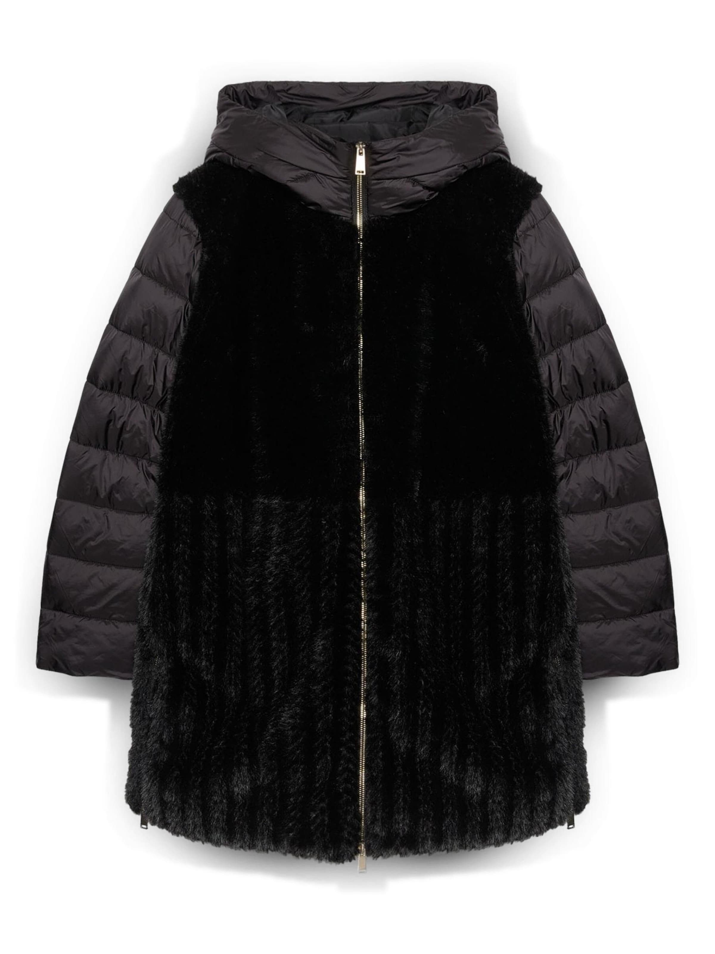 Fiorella Rubino Winter jacket in Black: front
