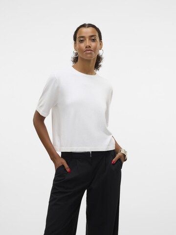 VERO MODA Свитер 'VMSilje' в Белый: спереди