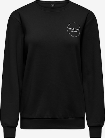 Sweat-shirt 'ONPCava' ONLY PLAY en noir : devant