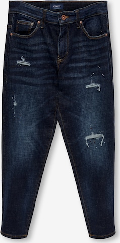 KIDS ONLY - Tapered Vaquero en azul: frente