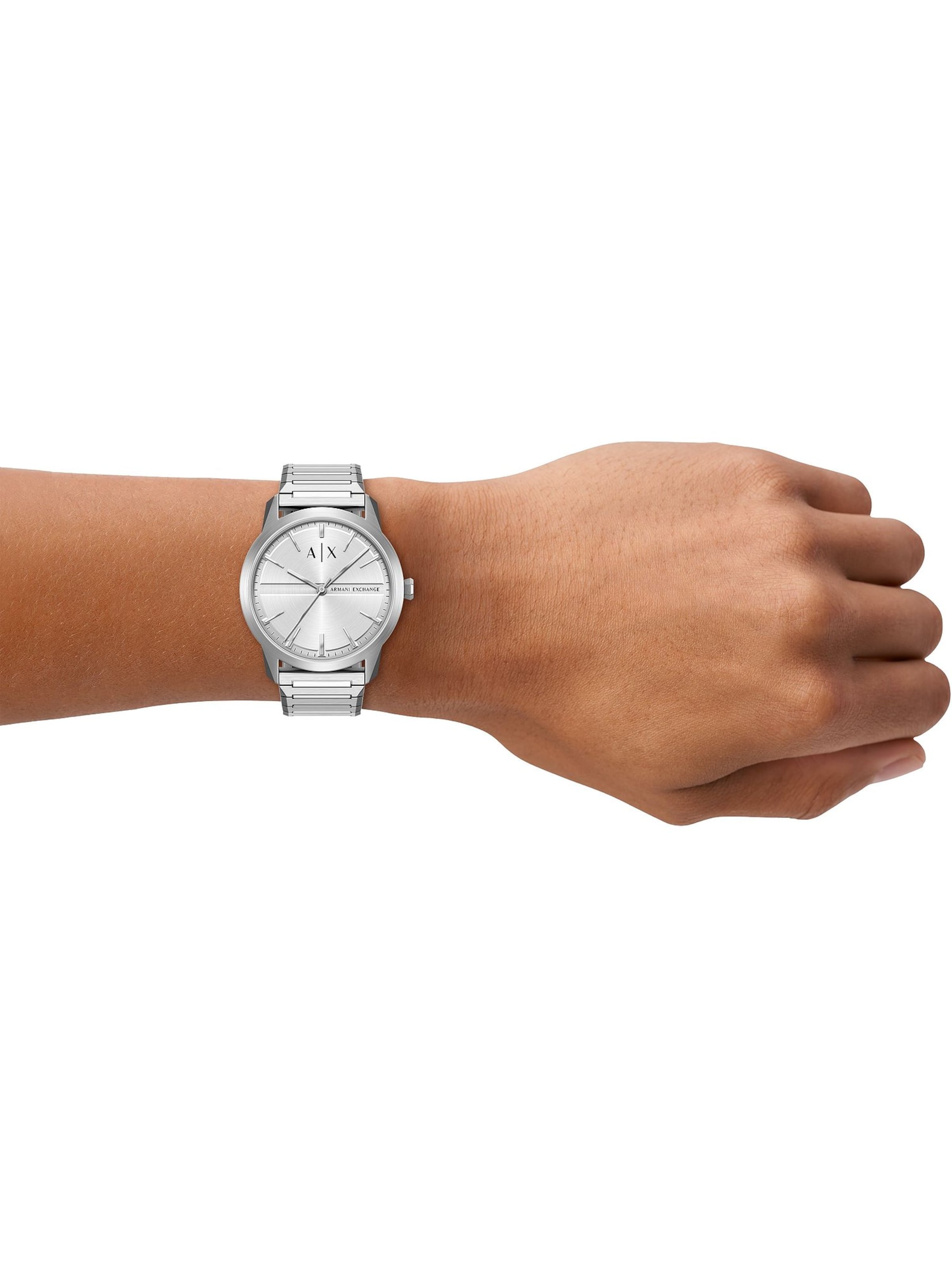 ARMANI EXCHANGE Uhr in Silber