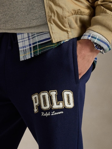 Effilé Pantalon 'SEASONAL' Polo Ralph Lauren en bleu