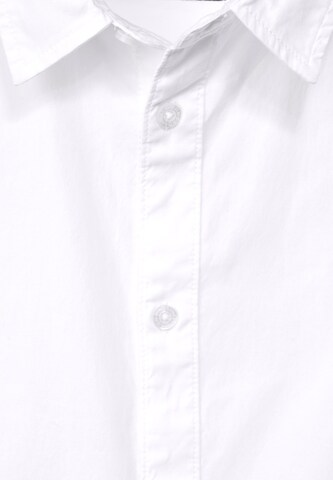 Street One MEN Regular Fit Hemd 'Oxford ' in Weiß