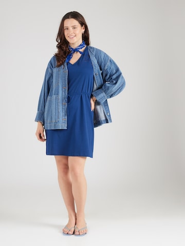 ONLY Carmakoma Dress 'CARSALLY' in Blue