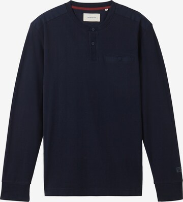 TOM TAILOR Shirt in Blue: front