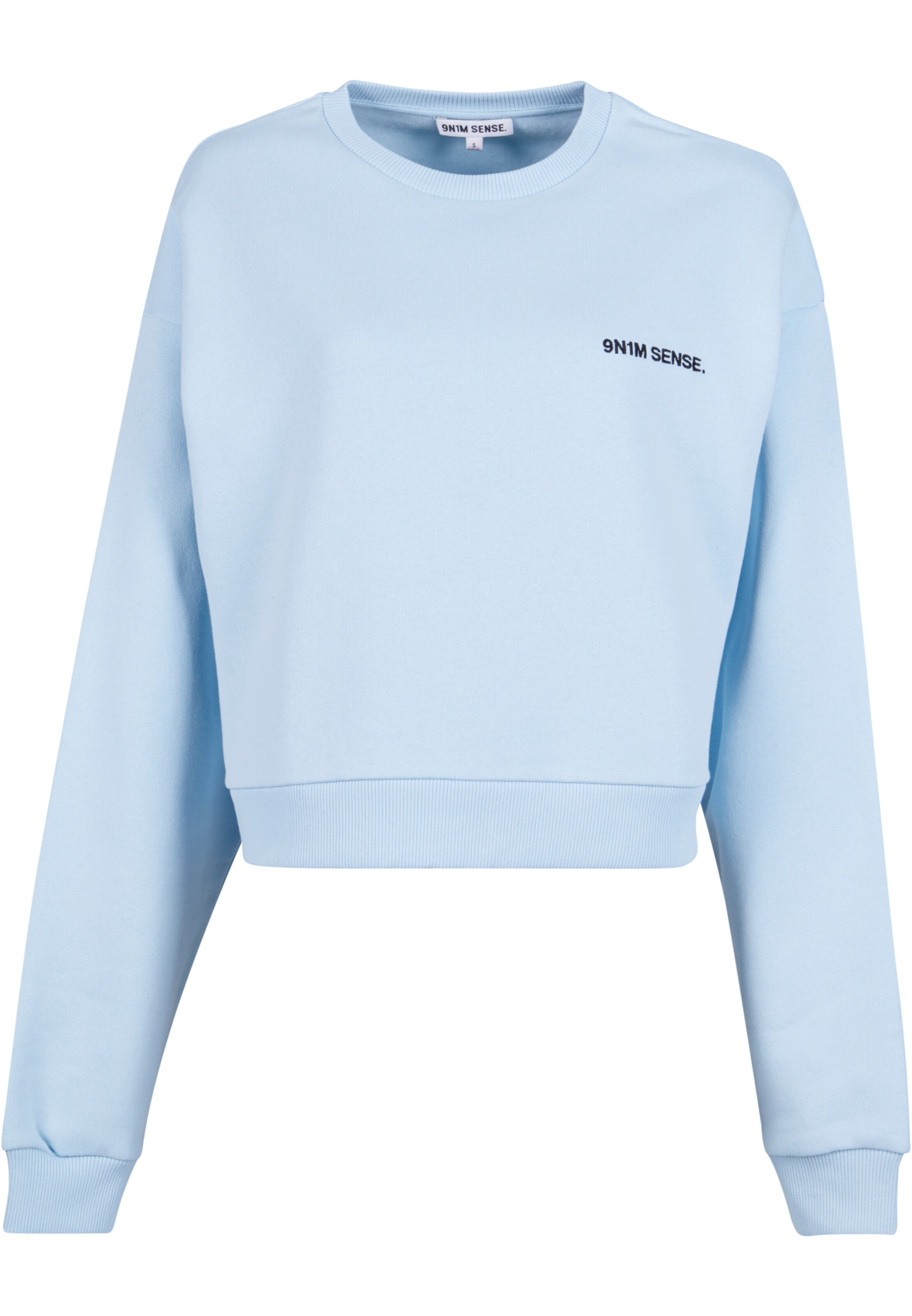 Felpa di 9N1M SENSE in blu: frontale