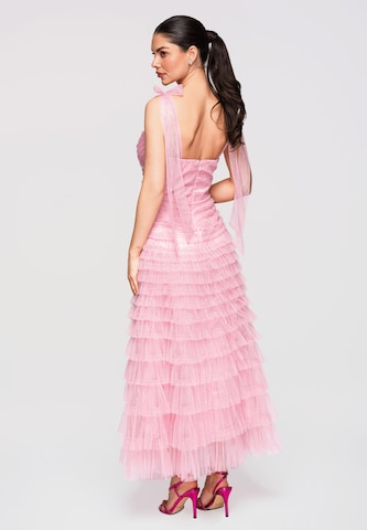 Robe de soirée Ombre en rose