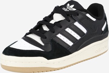 Sneaker 'Forum' de la ADIDAS ORIGINALS pe negru: față