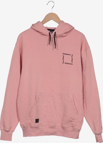 NEW ERA Sweatshirt & Zip-Up Hoodie in M in Pink: front