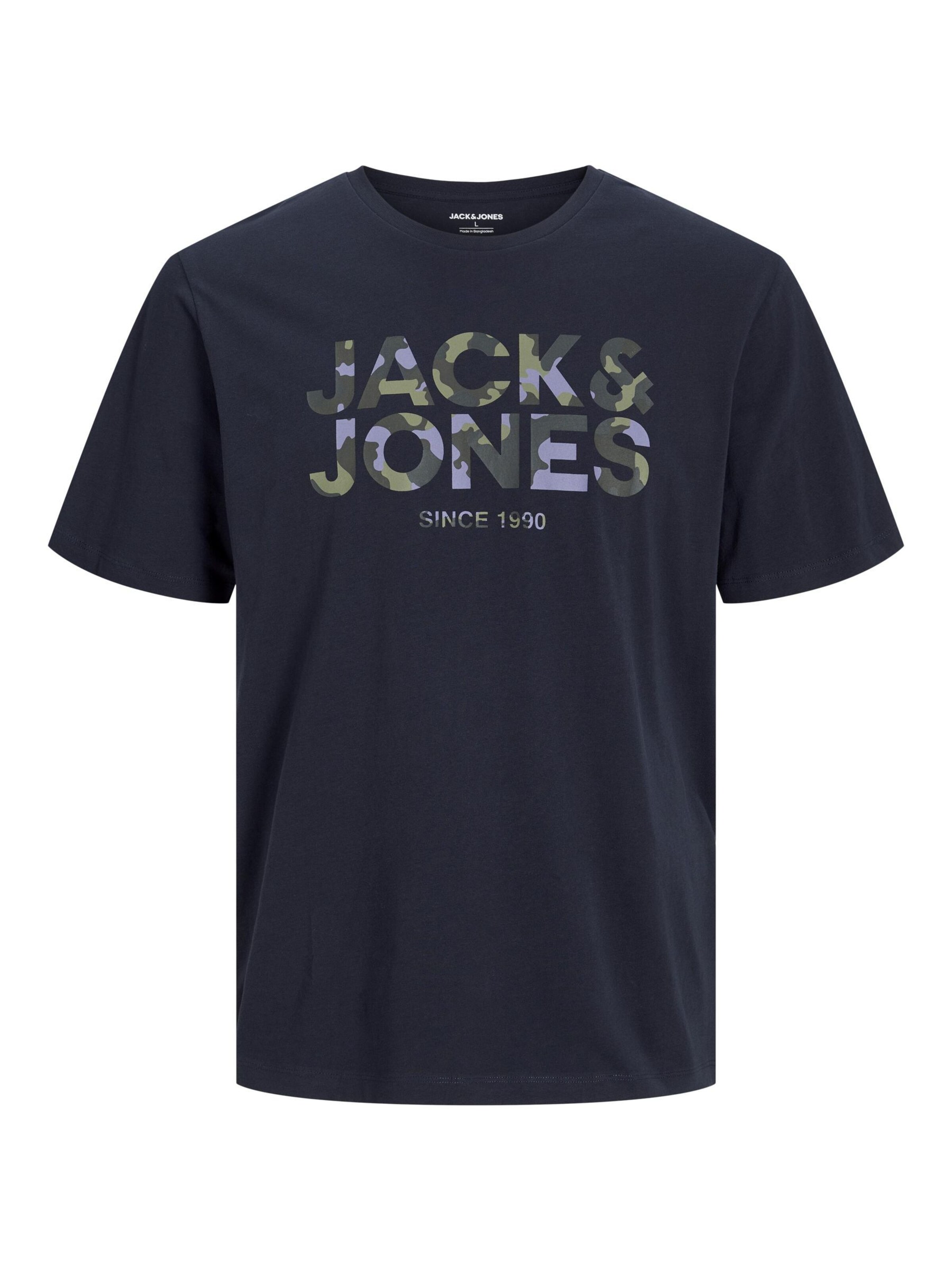JACK & JONES Shirt in Blauw: voorkant