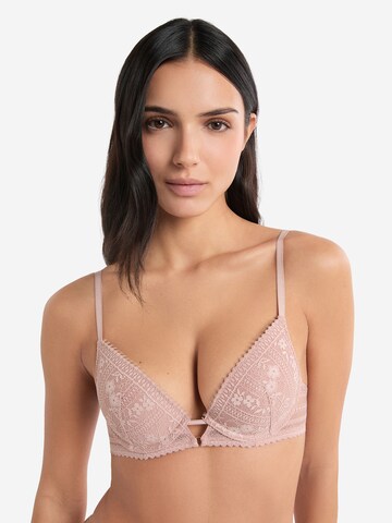 ETAM Push-up Bra 'Aura' in Pink: front