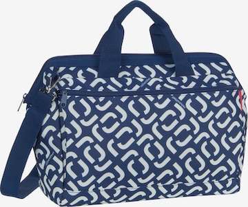 REISENTHEL Weekender in Blue: front