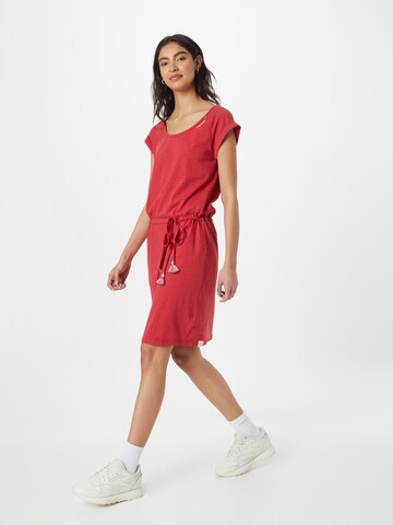 Ragwear Poletna obleka | rdeča barva