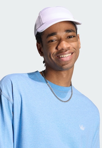 T-Shirt 'Trefoil Essentials' ADIDAS ORIGINALS en bleu