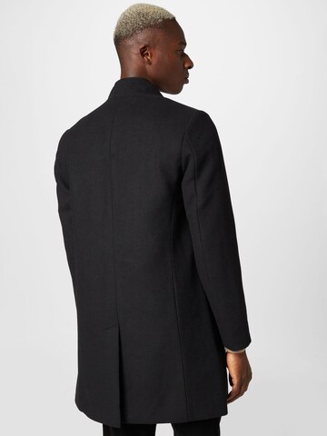 TOM TAILOR DENIM Between-Seasons Coat in Black