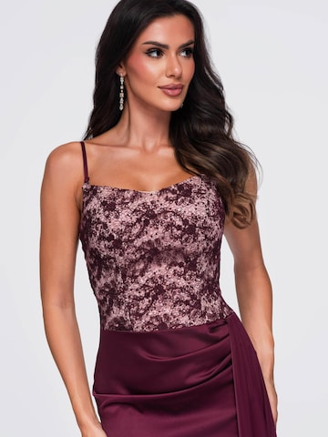 Ombre Abendkleid‌‌‌‌‌‌‌‌‌ in Rot
