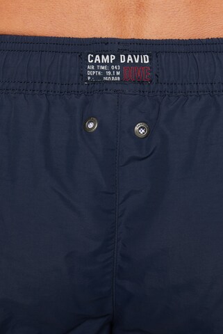 CAMP DAVID Zwemshorts in Blauw