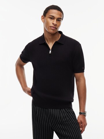 TOMMY HILFIGER Pullover in Schwarz: Vorderseite