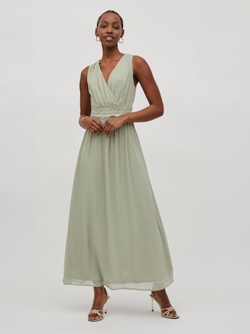 VILA Evening dress 'Agnese' in Green: front