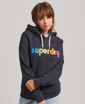 Superdry Mikina – šedá: přední strana